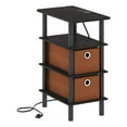 thumbnail image 1 of Pemberly Row Turn-N-Tube 4-Tier Side/End Table in Espresso/Black/Brown, 1 of 6