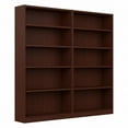 thumbnail image 1 of Pemberly Row Universal 5 Shelf Bookcase in Vogue Cherry (Set of 2), 1 of 7