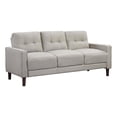 thumbnail image 1 of Pemberly Row Upholstered Fabric Sofa with Track Arms in Beige, 1 of 10