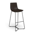 thumbnail image 1 of Pemberly Row Vegan Leather Bar Height Stools (Set of 2) in Tobacco, 1 of 5