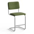 thumbnail image 1 of Pemberly Row Velvet Counter Height Stool (Set of 2) in Forest, 1 of 5