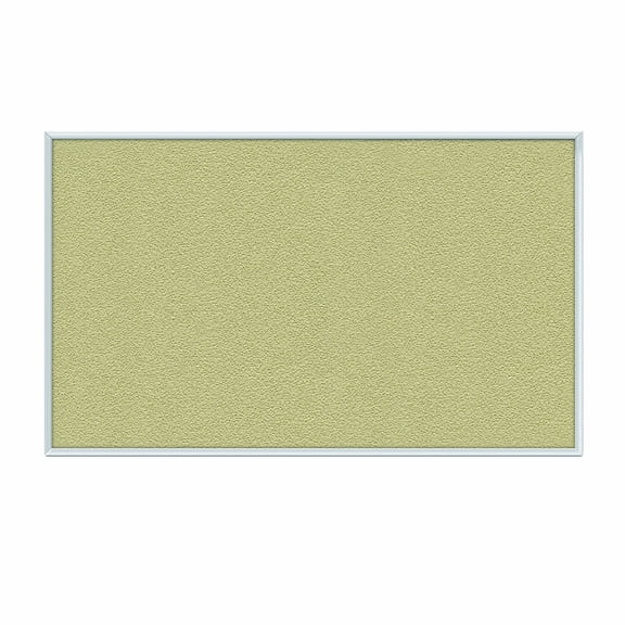 Pemberly Row Vinyl 18" x 24" Bulletin Board with Aluminum Frame in Caramel