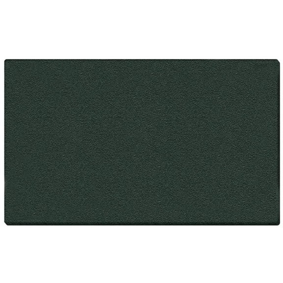 Pemberly Row Vinyl 4' x 5' Wrapped Edge Bulletin Board in Ebony Brown