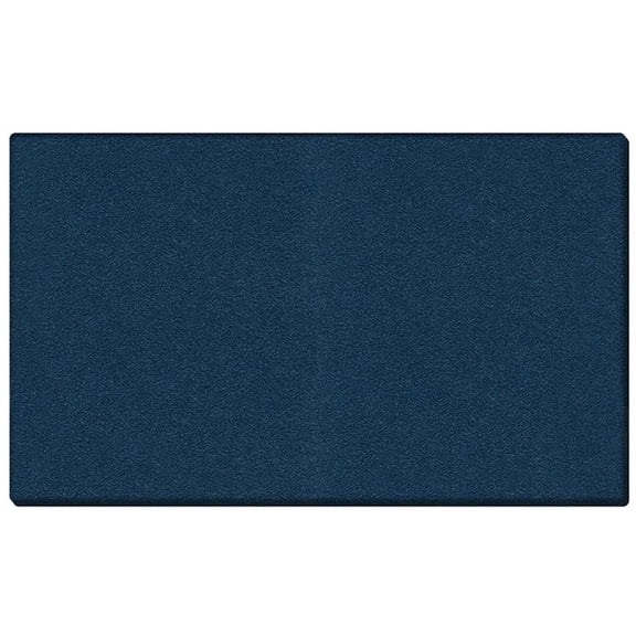 Pemberly Row Vinyl 4' x 8' Wrapped Edge Bulletin Board in Navy