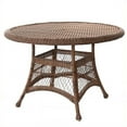 thumbnail image 1 of Pemberly Row Wicker 44" Round Dining Table in Honey, 1 of 1