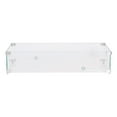 thumbnail image 1 of Pemberly Row Wind Guard Rectangular Contemporary Glass Model in Clear Finish, 1 of 2