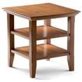 thumbnail image 1 of Pemberly Row Wood 19" Square Transitional End Table in Light Golden Brown, 1 of 6