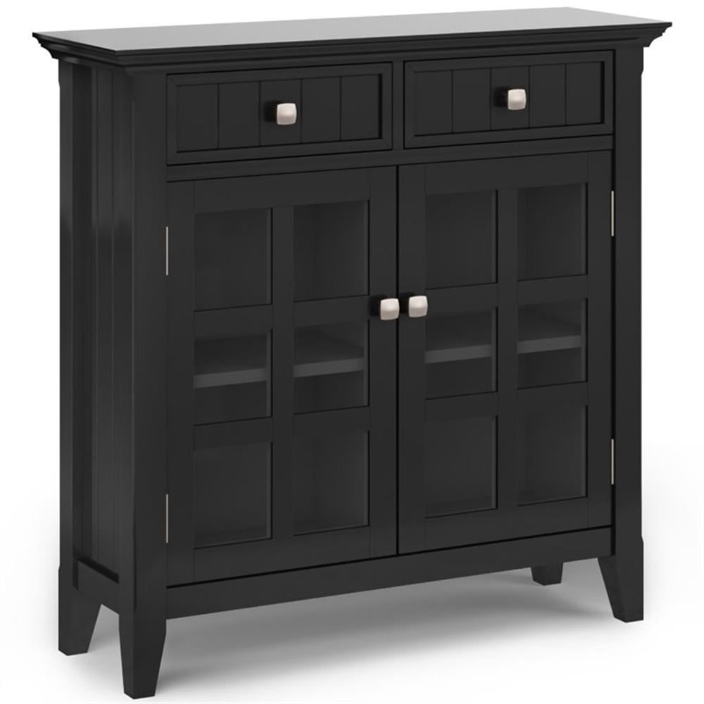 Elegant Black Entryway Cabinet: Style and Function in One Design