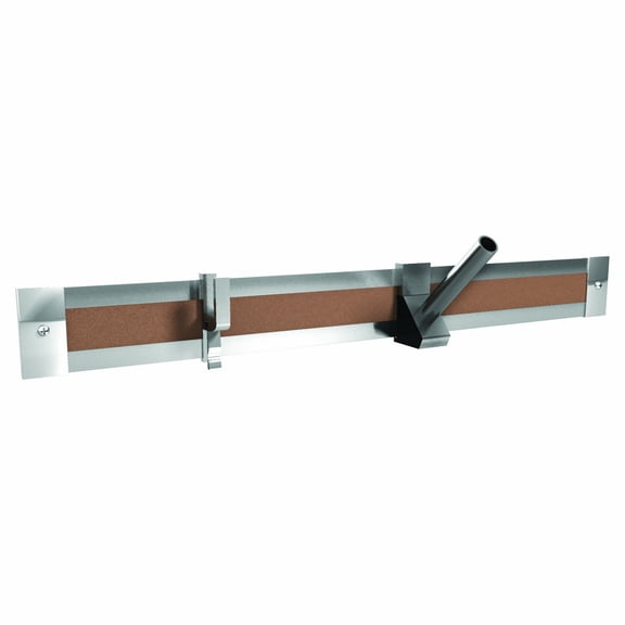 Pemberly Row Wood 4' L 2" Maprail with Cork Insert 6 Pack in Natural