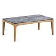 thumbnail image 1 of Pemberly Row Wood Coffee Table with Marble-like Top Teramo and Light Oak, 1 of 6