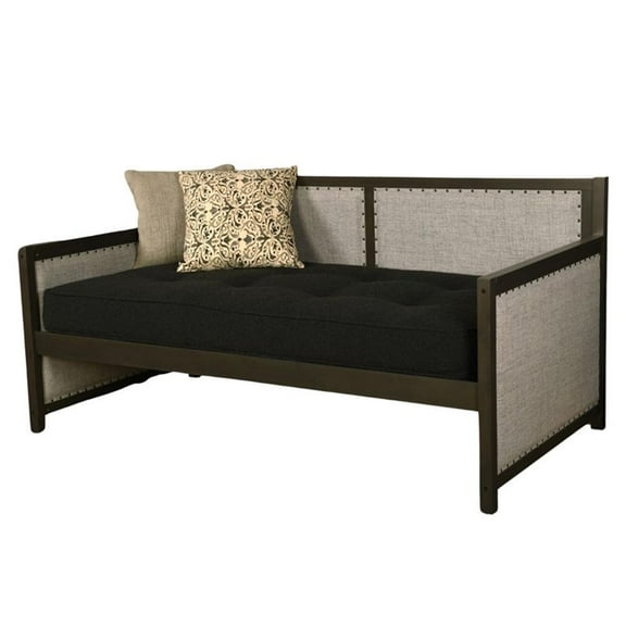 Pemberly Row Wood Daybed in Graystone Finish-Mattress Not Included