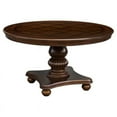 thumbnail image 1 of Pemberly Row Wood Dining Room Round Dining Table in Brown Cherry, 1 of 5