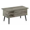 thumbnail image 1 of Pemberly Row Wood Leg Lift Top Coffee Table With Hidden French Oak Gray, 1 of 6