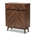 thumbnail image 1 of Pemberly Row Wood Shoe Cabinet in Walnut Brown, 1 of 11