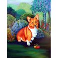 thumbnail image 1 of Pembroke Corgi Flag - Garden Size, 11 x 15 in., 1 of 1
