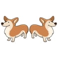thumbnail image 1 of Pembroke Welsh Corgi Decal | Indoor/Outdoor | Dog Lover Super Cute Sticker for SUV Windows, Dorm Rooms, Bedroom, Offices | SignMission personalized gift | 2 Pack of 6", 1 of 1