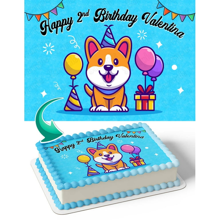 Corgi fondant sales