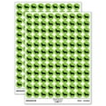 thumbnail image 1 of Pembroke Welsh Corgi Dog Solid 200+ Round Stickers - Light Green - Gloss Finish - 0.50" Size, 1 of 3