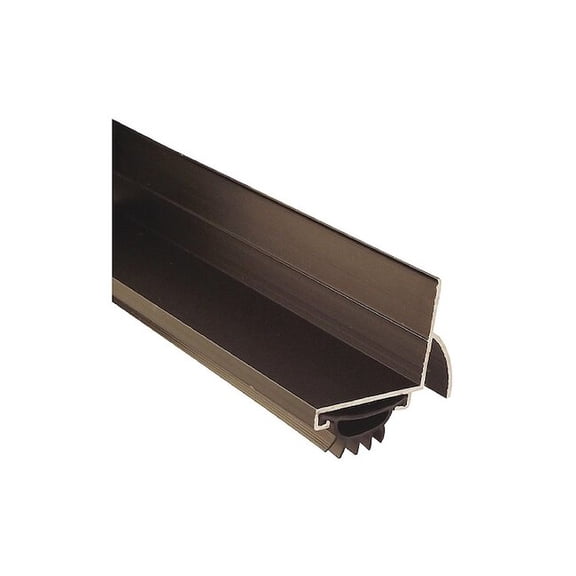 Pemko Door Shoe,Vinyl Insert,1-1/4" W,48" L 210DV48