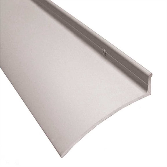 Pemko 346C 40 40" 7 in. x 38 in. Clear Anodized Aluminum Door Top Weatherstrip