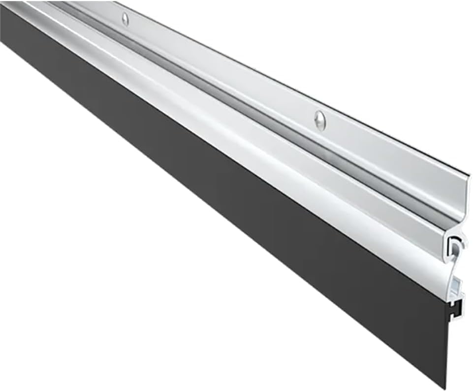 Pemko 405CV36 Aluminum Finish Residential Automatic Door Bottom Sweeps ...