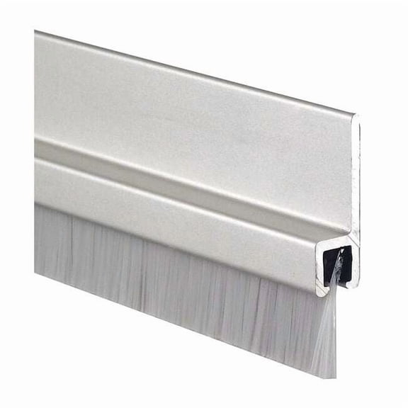Pemko Double Door Weatherstrip,Nylon,8ft L 18041CNB96