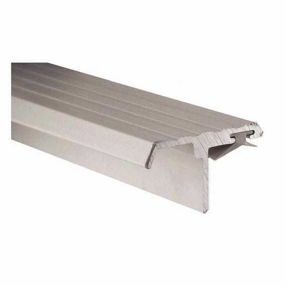 Pemko Double Door Weatherstrip, Vinyl, 7ftL, Gray 355CV84