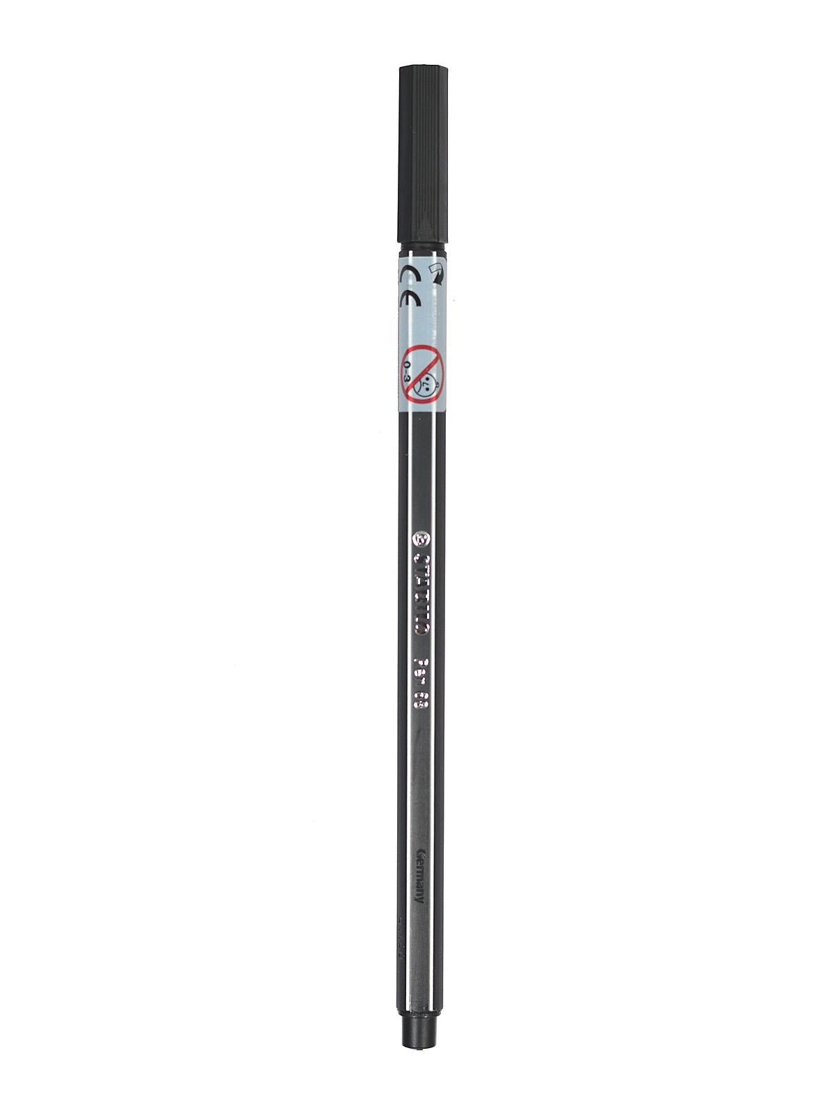 Pen 68 Markers black (pack of 20)
