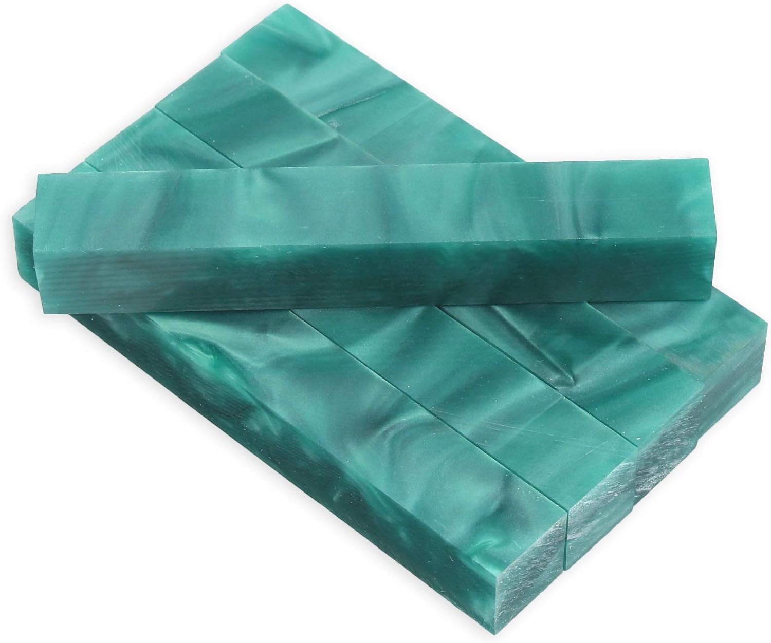 Pen Blank Pine Green Pearl With Transparent Lines 5 X 3 4 X 3 4 5 pen-blank-pine-green-pearl-with-transparent-lines-5-x-3-4-x-3-4-5