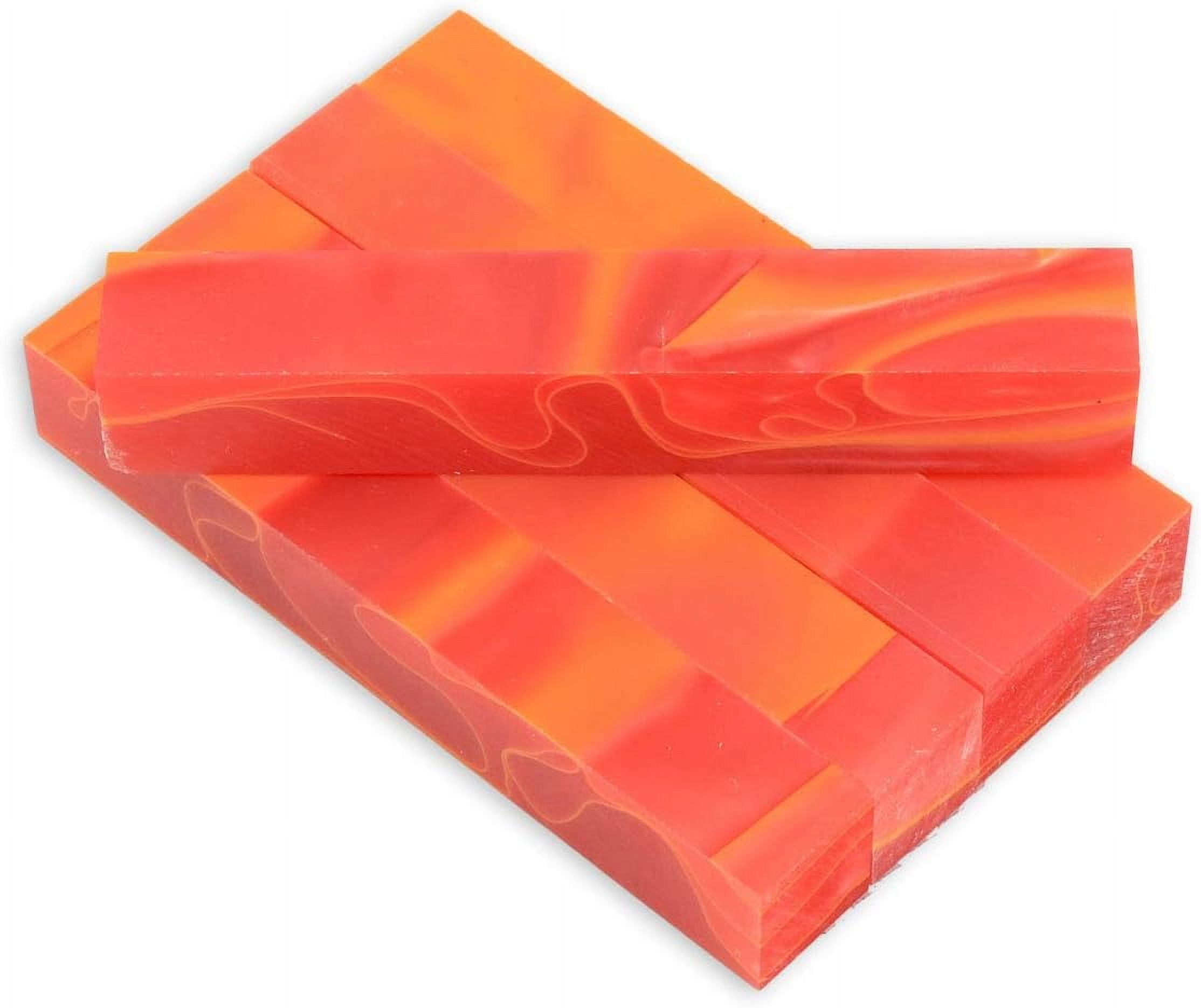 pen-blank-strawberry-red-with-orange-lines-5-x-3-4-x-3-4-5-pack