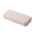 thumbnail image 1 of Pen Box Plain Multi-Reseau Design Storage Organizer For Office Home Stationery Use Pencil Bag, 1 of 5