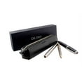 thumbnail image 1 of Pen Case by DiLoro Italy Genuine Leather Zip Double Pen Pencil Pouch Black BA-02-BK, 1 of 3