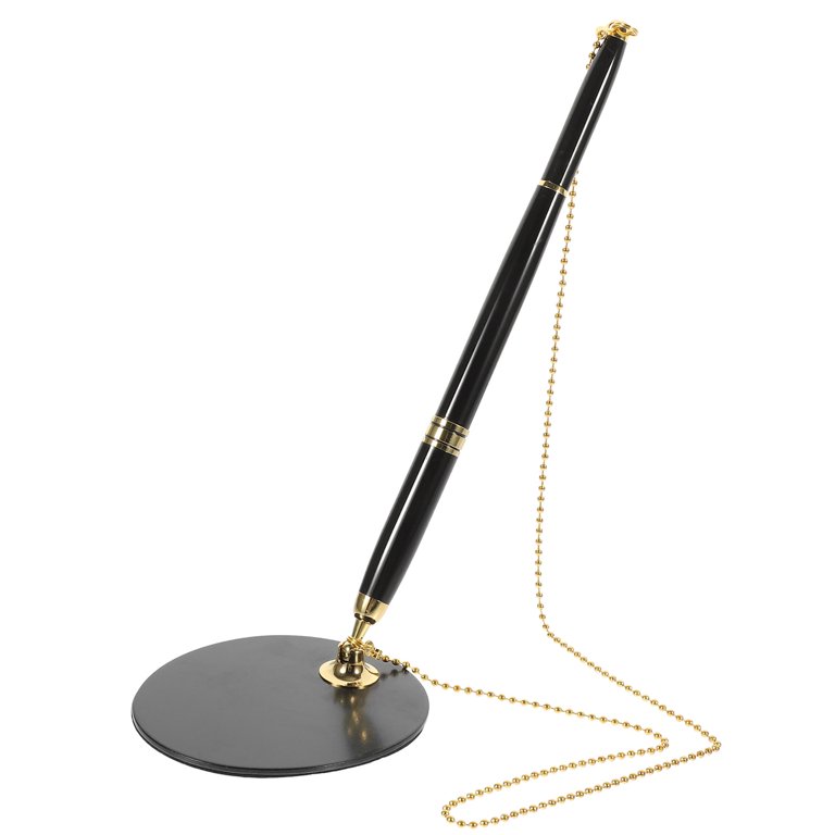 Pen Chain with Adhesive and Safety Holder Writing Stand Rotary