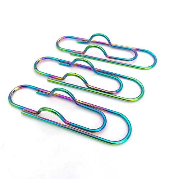 Pen Clip, 12 Pack Stainless Steel Pen Clip Holder for Notebook, Books, Journal, Clipboard, Paper, etc.