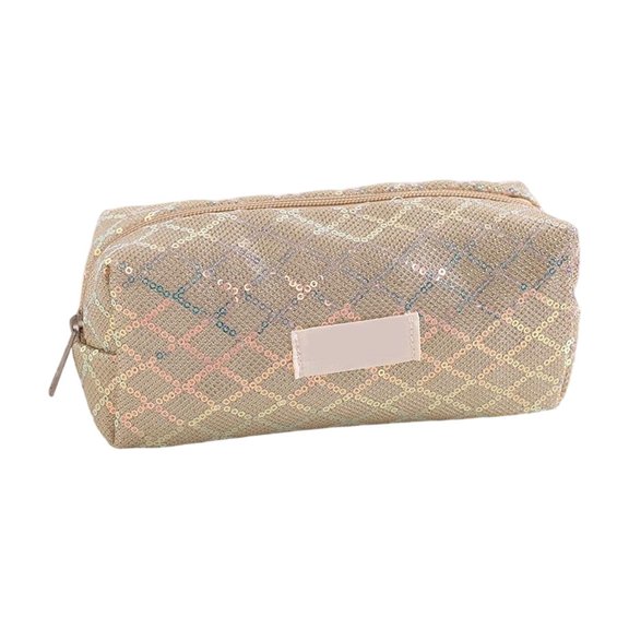 Pen And Cosmetic Case,Large Capacity Polyester Storage Pouch,Compact Design With Spacious Interior,Multipurpose Organizer For Supplies,Lightweight Portable Carrier,Daily And Travel Companion