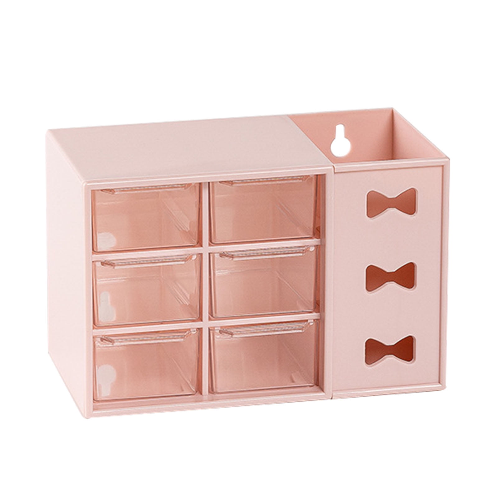 Pen Desk Shelf Dustproof 6 Drawers Pen Organization Storage Shelf for