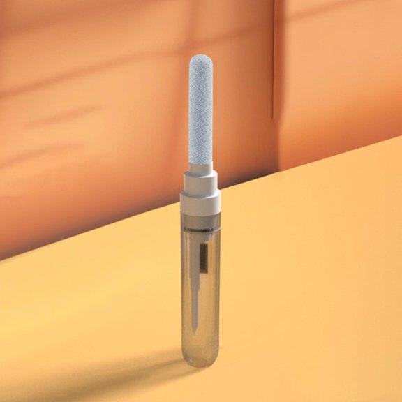 Pen Dust Brush Flocking Sponge , Portable Retractable for Headset PC Earphones Charging Compartment Watch