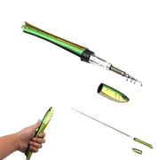 pen fishing rod walmart YZYDF Portables Fishings Fish Shaped Telescopic Spinnings Rod Lightweight Pocket Fishings Poles Easily to Use : Sports & Outdoors Fibre Glass Nrmvnmi Pen Fishing Rod, Portable