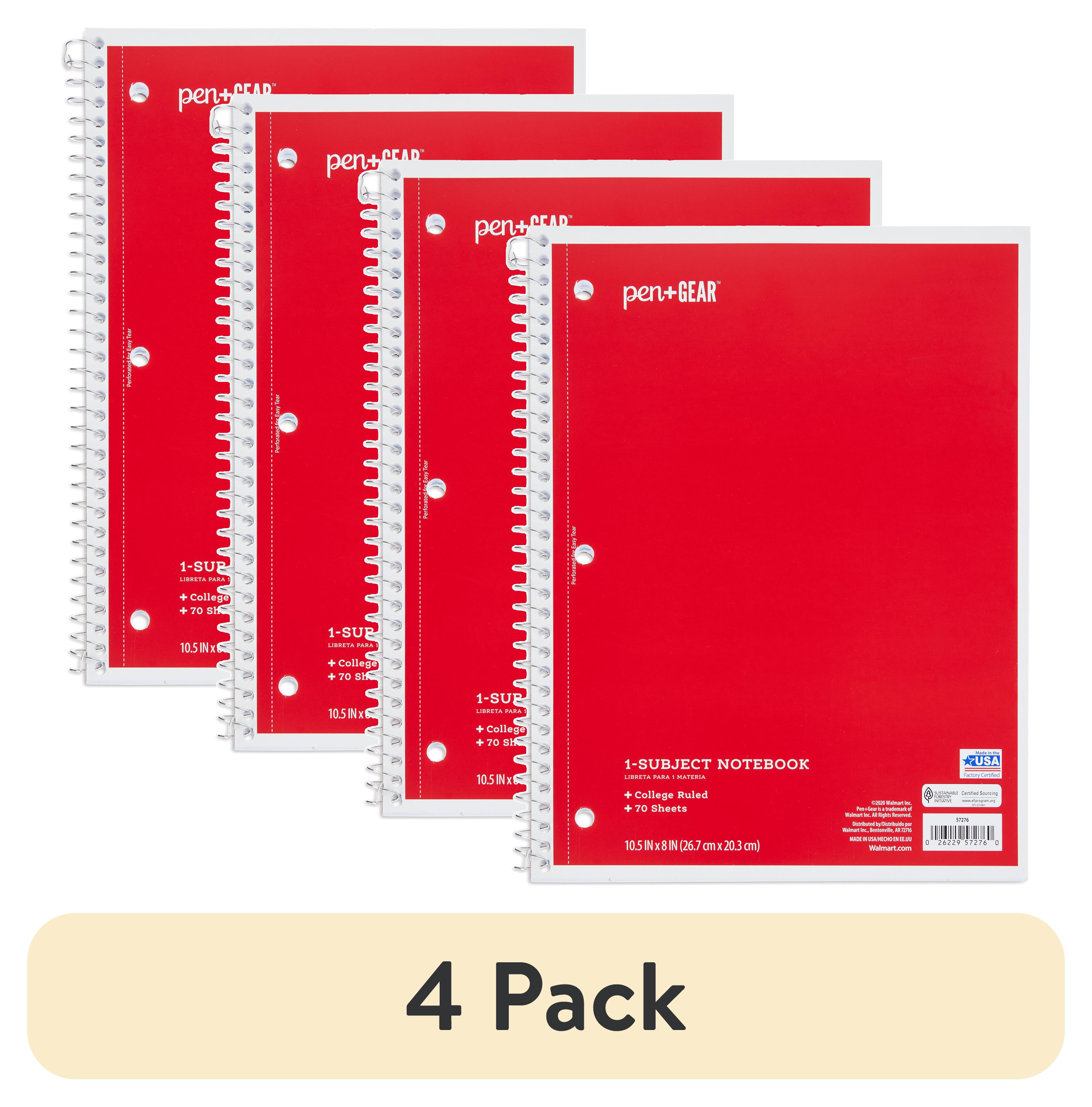 4-pack-pen-gear-college-ruled-1-subject-notebook-8-x-10-5-red