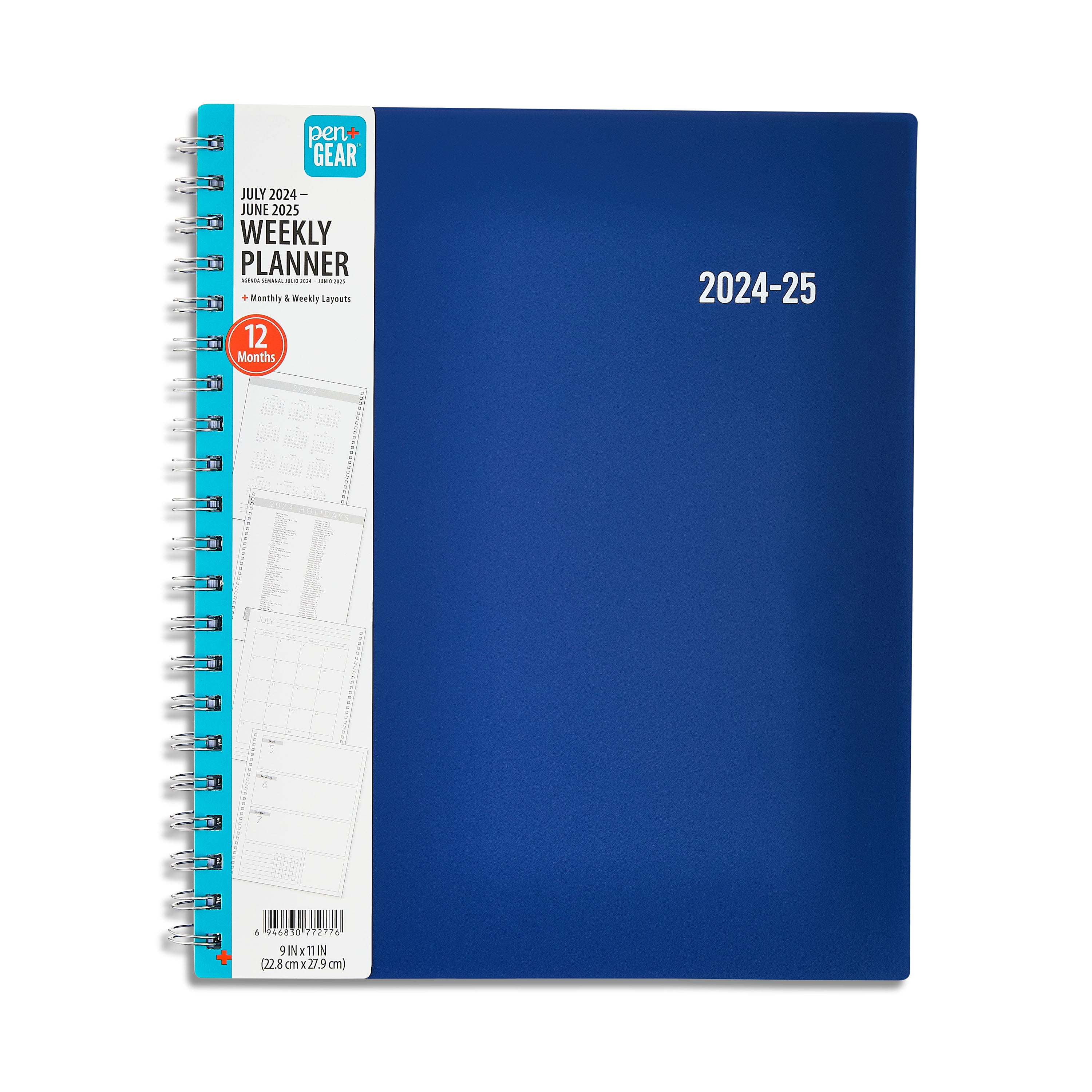 9x11 Monthly Calendar