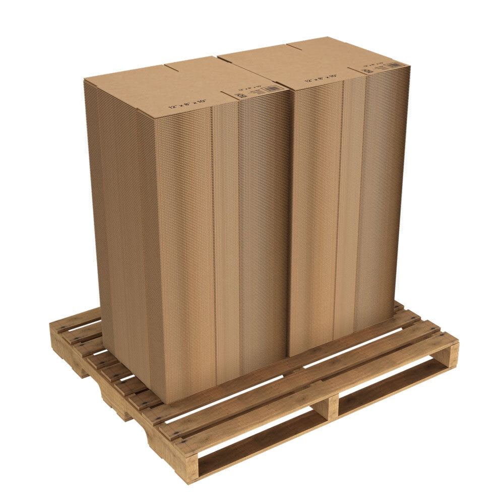 Pen+Gear, 12" x 8" x 10" Medium Shipping Box Pallet, 960 CT