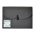 thumbnail image 1 of Pen+Gear 13-Pocket Letter-Size Expanding File Folder, Textured Gray, 1 of 7