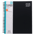 thumbnail image 1 of Pen+Gear 15-Month Weekly Planner, 8.5 in x 11 in, Black, April 2026-June 2027, 1 of 5
