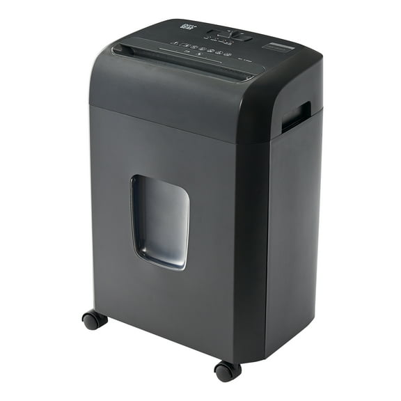 Pen + Gear 16 sheet Cross-Cut Shredder, 5.2-Gallon Collection Bin, Black