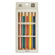 Pen+Gear #2 HB Woodcase Pencils, Sharpened, Assorted Colors, Motivational Quotes, 5 Count