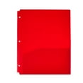 thumbnail image 1 of Pen+Gear 2-Pocket Poly Folders, Red, 9.4" x 11.4", 50 Pack, 1 of 5