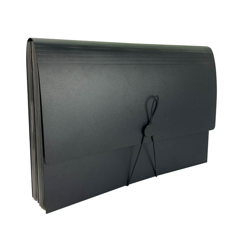 11x17 Polyfite Filing Folder (9 per Package)(Black)