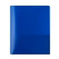 thumbnail image 1 of Pen+Gear 3-Prong 2-Pocket Poly Folder, Blue, 1 of 2