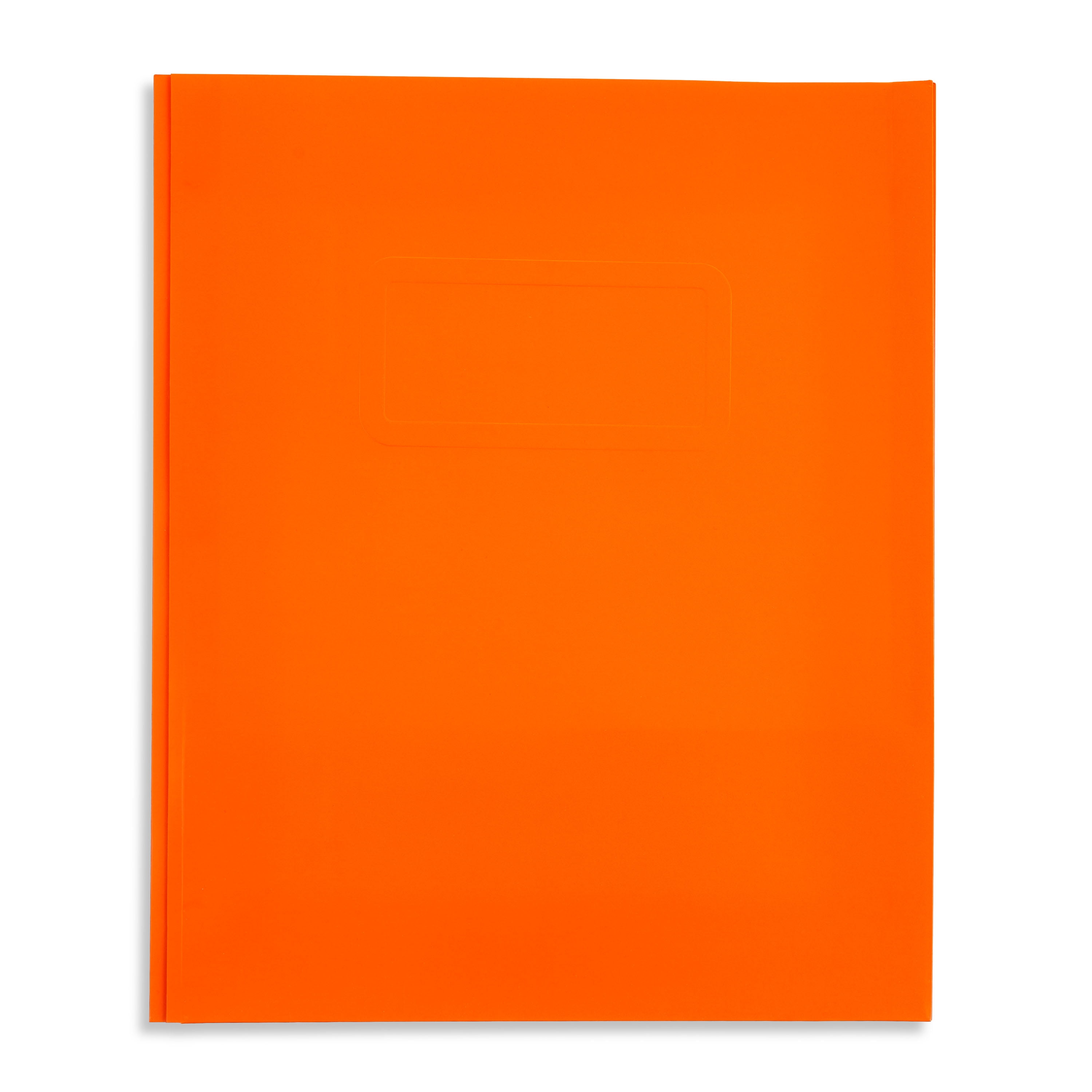 Pen+Gear 3 Prong Paper Folder, Orange, Letter Size