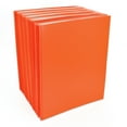 thumbnail image 1 of Pen + Gear 3-Prong Paper Folders with Pockets, 50-Count, Orange, Letter Size, 1 of 9